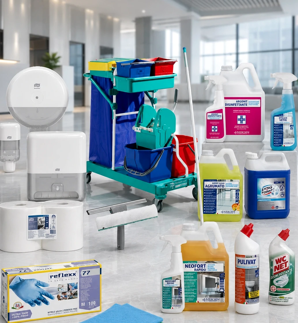 Gamma prodotti professionali Sanimax