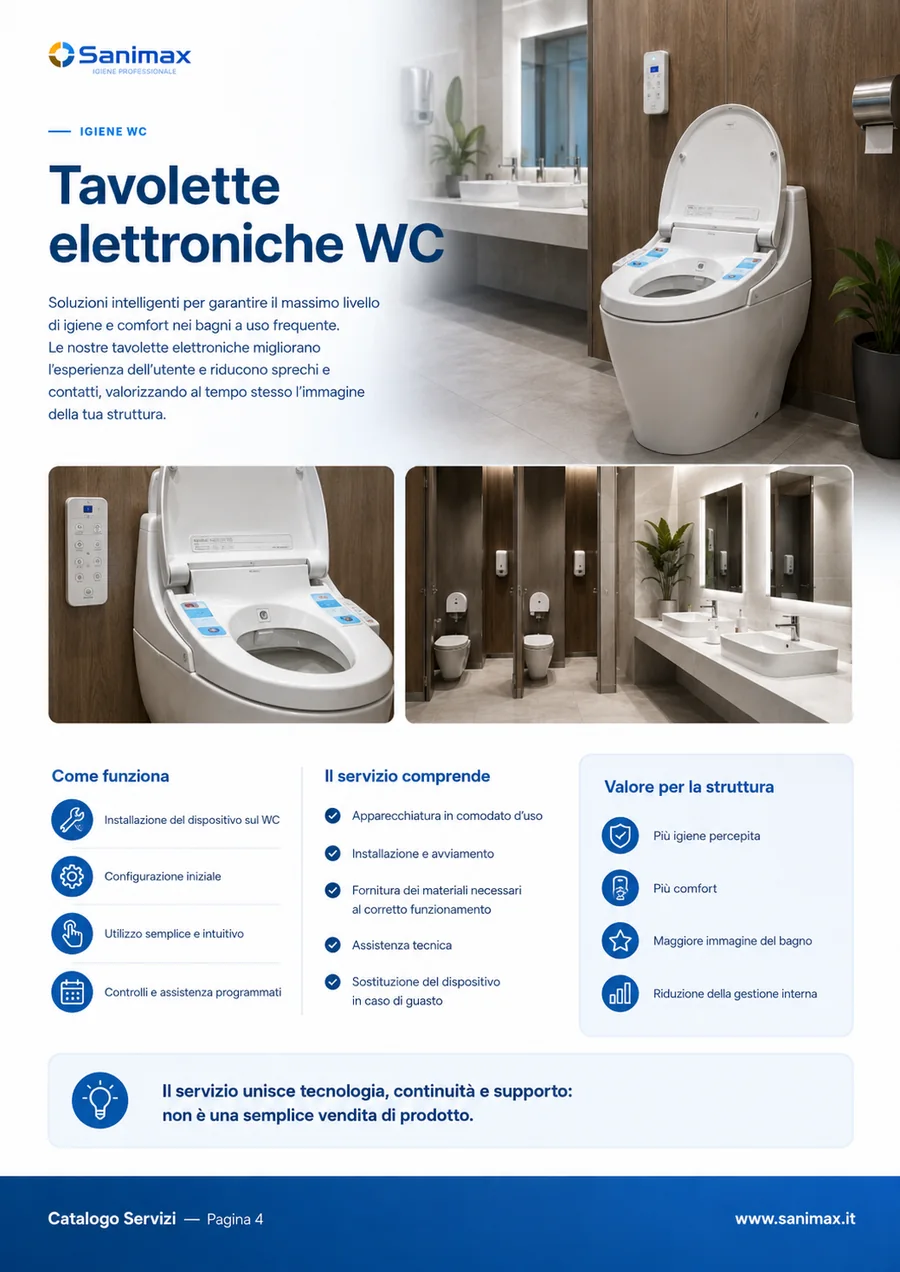 Tavolette elettroniche WC