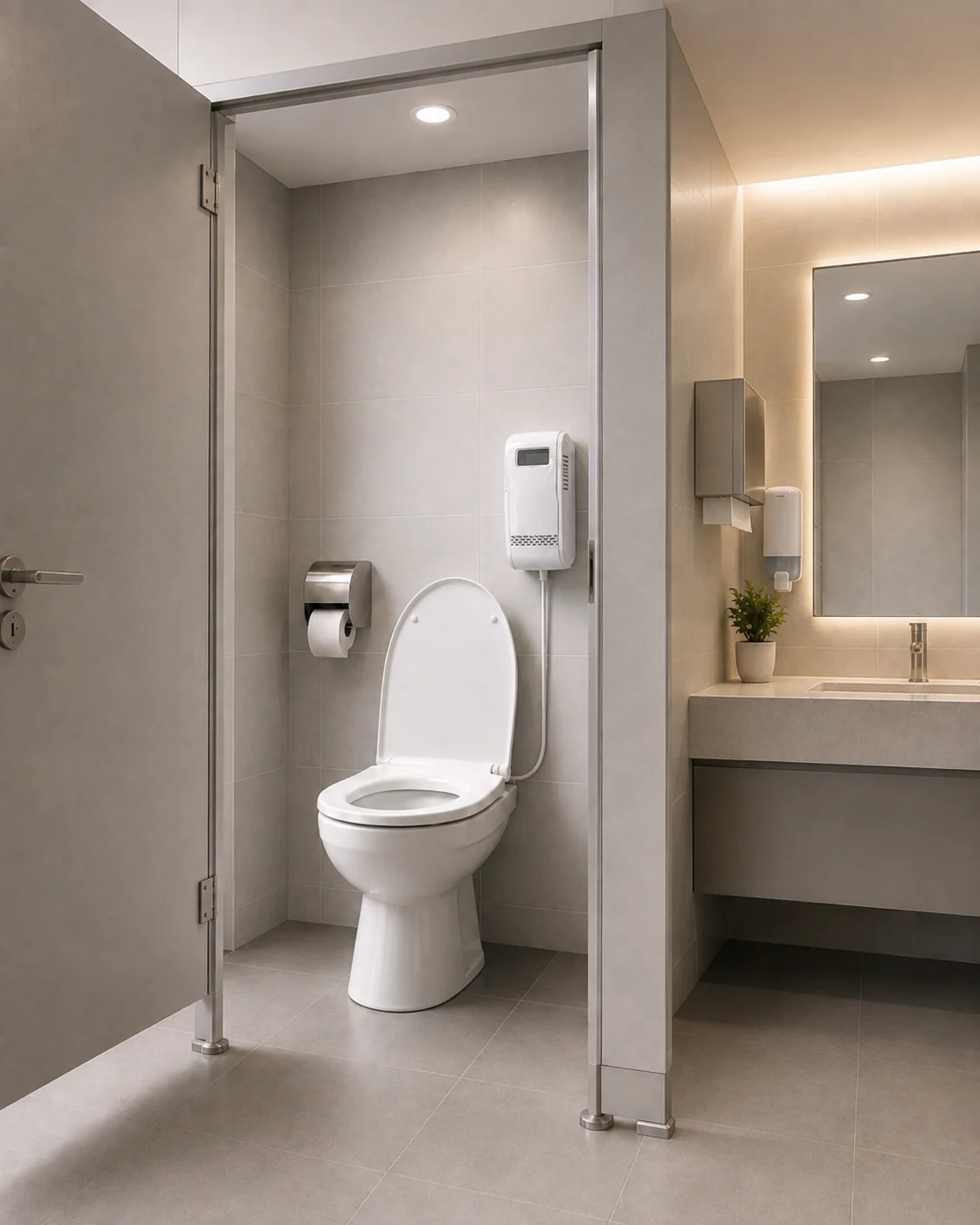 Dispenser area bagno
