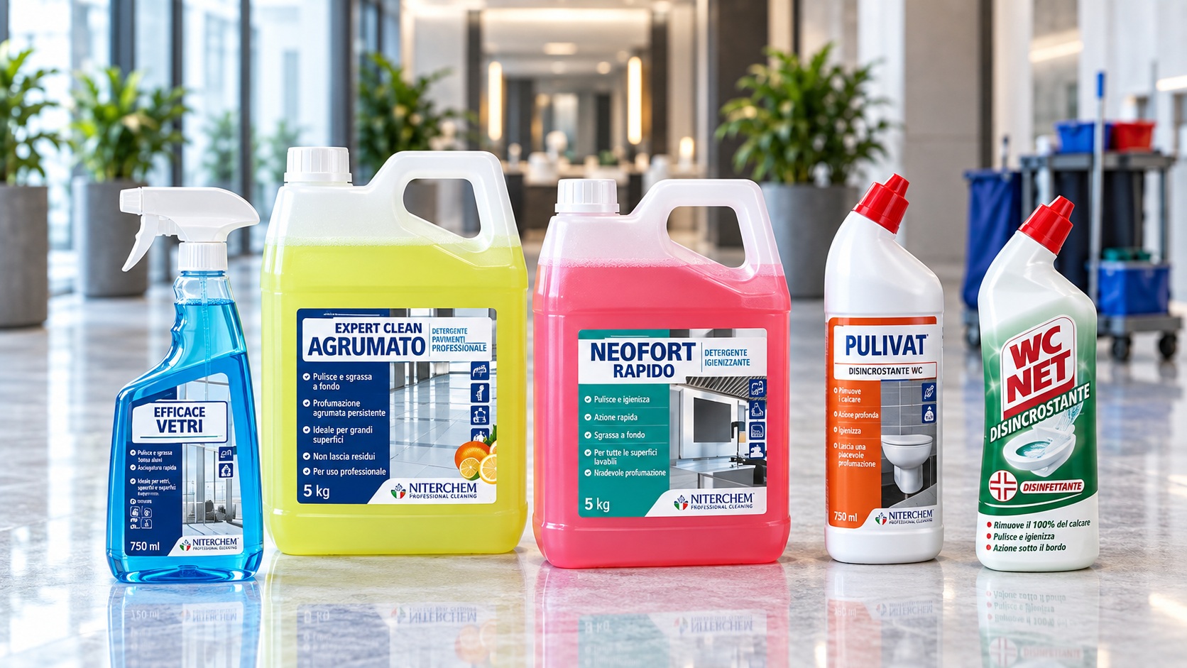 Detergenti professionali Interchem Italia