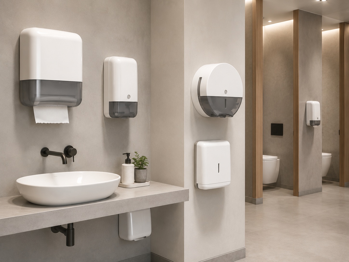 Dispenser professionali per area bagno